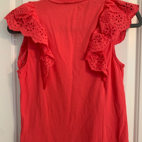J Crew Ruffle Tank - Picture 4 of 4